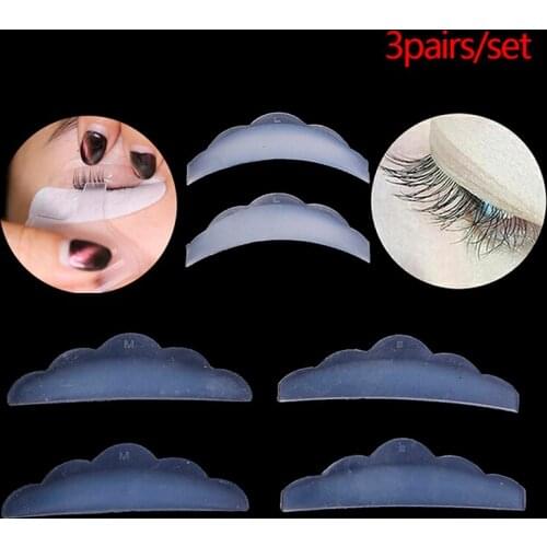 6pcs Eyelash Lifting Silicone Pads Set Eyelash Lift Curlers Curl Shields Pads Eye Lash Extension Lift Perming Kit Tool