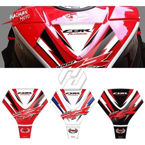 For Honda CBR1000RR CBR 1000RR Fireblade 2017-2020 Motorcycle Gas Tank Pad Protector 3D Resin