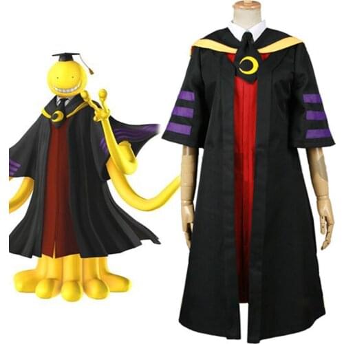 Assassination Classroom Class 3-E Teacher Koro-sensei Cosplay Costume