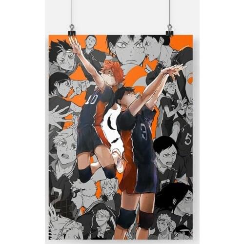 Wall Art Haikyuu Karasuno Canvas Paintings Home Decoration Hd Prints Anime Pictures Modern Poster For Bedroom Modular Framed
