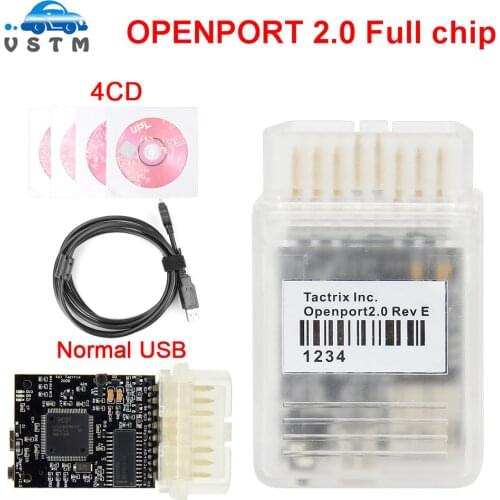 New Tactrix Openport 2.0 With ECU FLASH ECU Chip Diagnose ECU Chip Tunning Works For All SW Full Set