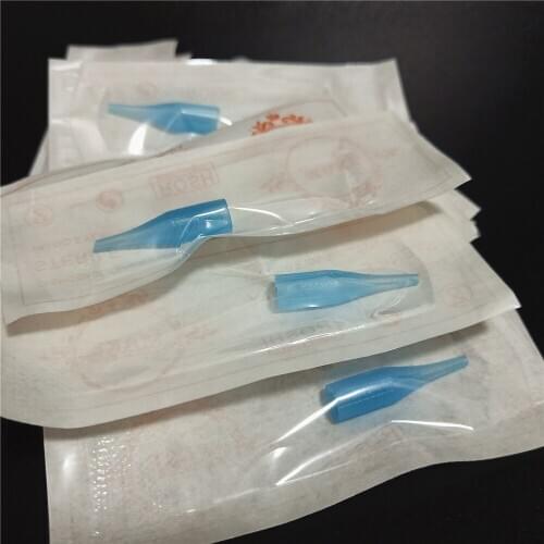 50Pcs disposable tattoo needlepoint cap for permanent makeup eyebrow machine supplies 1/3 / 5RL 3/5 / 7F