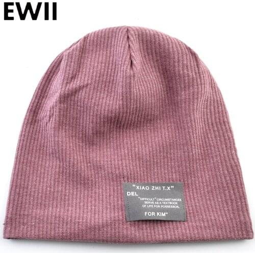 Autumn Beanies For Men Winter Hat Slouchy Skullies Beanies Women Knitted Skull Caps Men Fashion Soft Warm Cap toca masculina