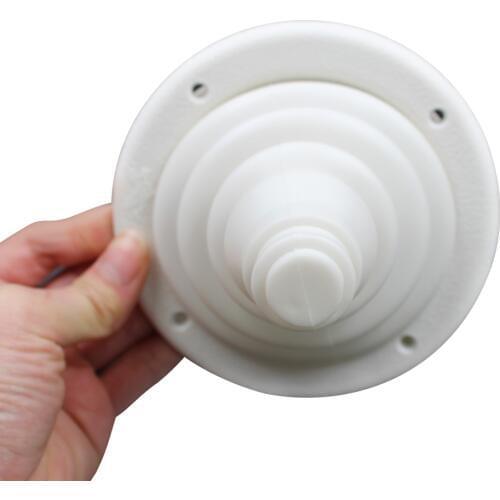 Boat Rigging Wire Harness Steering Throttle Shift Cable Boot Cover - 100mm 4'inch (White)