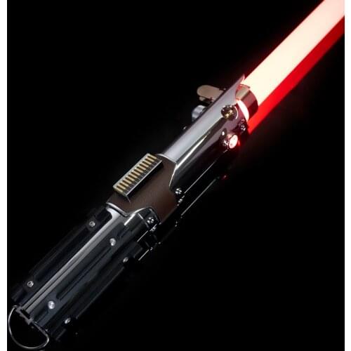 DamienSaber Graflex Luke Dueling Lightsaber Smooth Swing Proffie Soundboard With Infinite Color Changing Sound Volume Adjustment