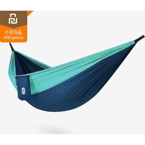 Original youpin Mijia Hammock 300kg Bearing Outdoor Parachute Camping Hanging Sleeping Bed Swing Portable Hamac