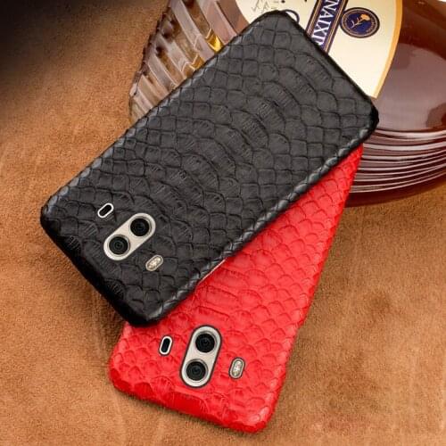 Luxury mobile phone case python Half pack mobile phone case For huawei P10 VTR-AL00 mobile phone case custom processing