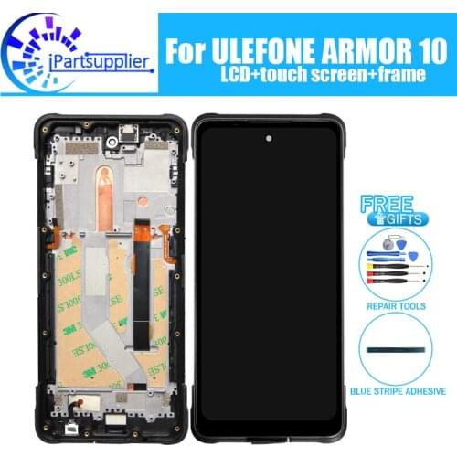 ULEFONE ARMOR 10 LCD Display+Touch Screen Digitizer +Frame Assembly 100% Original New LCD+Touch Digitizer for ULEFONE ARMOR 10