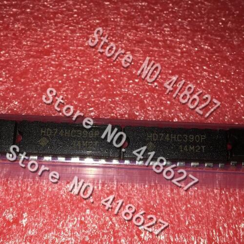 10PCS/LOT NEW HD74HC390P DIP-16 Logic IC chip