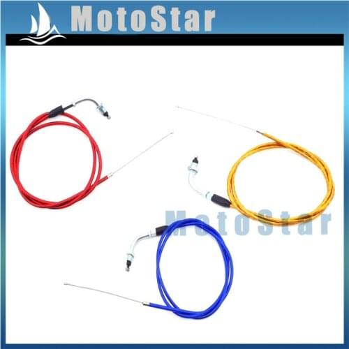 51" 1300mm Racing Carburetor Throttle Cable For 2 Stroke 49cc 50cc 60cc 66cc 80cc Motorized Bicycle Push Bike
