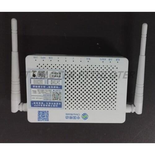 90% New 200pcs F663NV3A GPON 1GE+3FE+Wifi ONU ONT English Firmware 2 Antenas GPON Router
