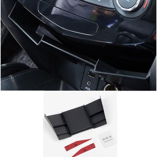 Car Accessories for Nissan Rogue X-Trail T32 2014-2020 Interior Middle Console Storage Box Organizer Tray Black