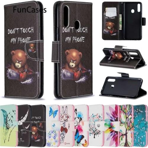 Life Tree PU Leather Phone Bag For estuche Samsung A20 Phone Bumpers Cases sFor Estuche Samsung funda A20S A20E Coverage