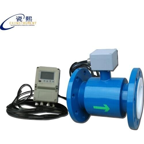 DN25 flange connection 0.52-17.66 m3/h flow range Wireless water flow meter