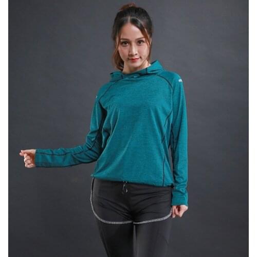 Long-sleeved T-shirt Long Sleeve Yoga Shirts Sport Top Fitness Yoga Top Gym Top Sports Wear for Women Gym Femme Running T-Shirt