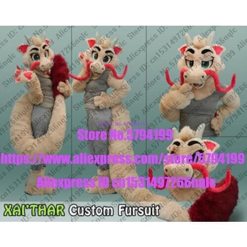 Customized Available REAL PHOTO CAT full sets husky dog Suit fursuit BJ0025 Costume fox Party Fancy Dress Carnival Gift