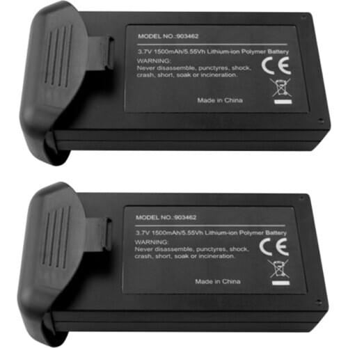 3.7V 1500mAh Lithium Battery For HS110D HS110G Aerial Photography RC Quadcopter Accessories Spare Parts