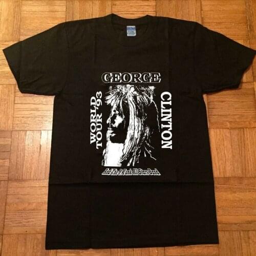 RARE-Vintage Parliament Funkadelic George Clinton T Shirt 1993 top good quality