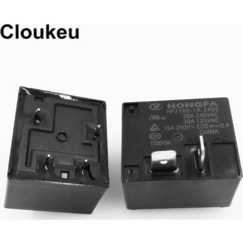 HF2160-1A-24DE 24V 30A Relay DIP4 T93 SLI