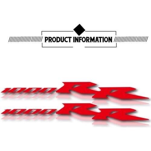 New motorcycle bicycle reflective waterproof sticker logo MOTO helmet laptop luggage sticker for honda cbr 1000 rr CBR 1000RR