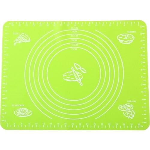 Cake Mat 1 pc Super Big 50*40cm Non-stick Knead Dough lace Rolling Silicone Baking Mat Cutting Fondant Pastry Sheet Pastry