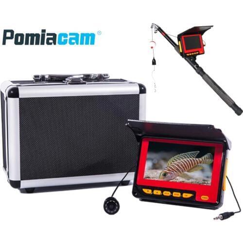 SY721 4.3inch Professional Fish Finder Video Visual Camera 20M 30M Cable 150 Degree Underwater Fishing Camera with 10pcs IR LED