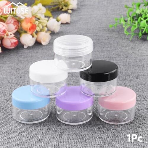 WITUSE Mini Sample Bottle Face Makeup Cosmetic Cream Container Travel Useful Makeup Jar Pot Pot Balm Containers Box Cosmetic Jar