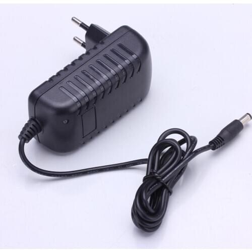 12.6V 2A Rechargeable Lithium Battery Charger LED Indicator Light Power Adapter 5.5x2.1mm Plug