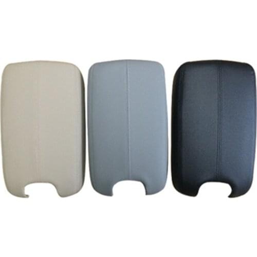 1pcs Leather Car Armrest Cover Center Console Armrest Lid Black for Honda Accord Crosstour 08-13