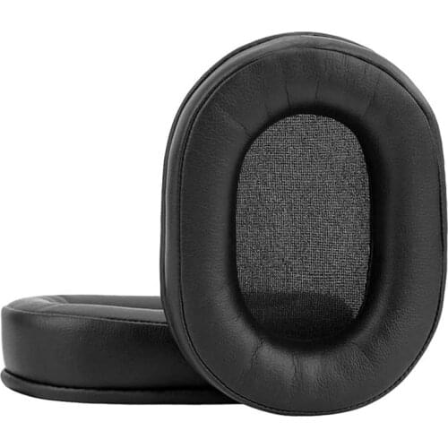100 Pairs Soft Leather Earpads for Sony MDR 1ABT, MDR 1RBT, MDR 1RNC Headphones Replacement Ear Cushion Repair Parts
