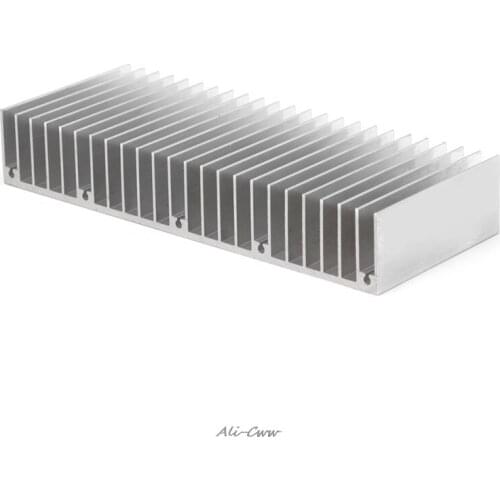 2018 1Pc Radiator Aluminum Heatsink Extruded Profile Heat Sink for Electronic Chipset