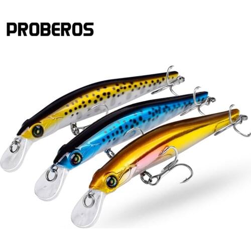 5Pcs/lot PRO BEROS Minnow Fishing Lures 3g-11.5g Hard Baits Artificial Wobblers Plastic Bass Trout Tackle with PP Box