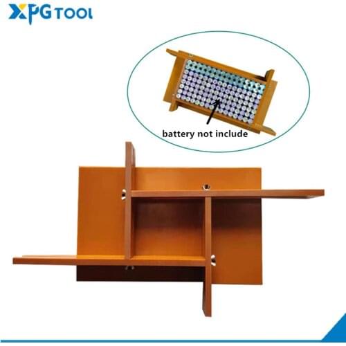 Battery fixture frame 18650 battery pack spot welder universal fixture 18650 lithium battery welding fixture adjustable Battery