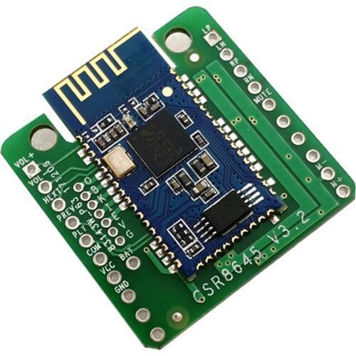 Bluetooth compatible 4.0 CSR8645 lossless music 5W+5W APT-X stereo is suitable for car audio amplifier speakers