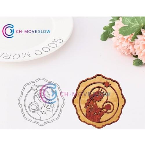 CH Queen and Child Metal cutting dies stencils Greeting Card Decoration DIY Scrapbooking Scrapbook Paper Photo Album Craft Dies