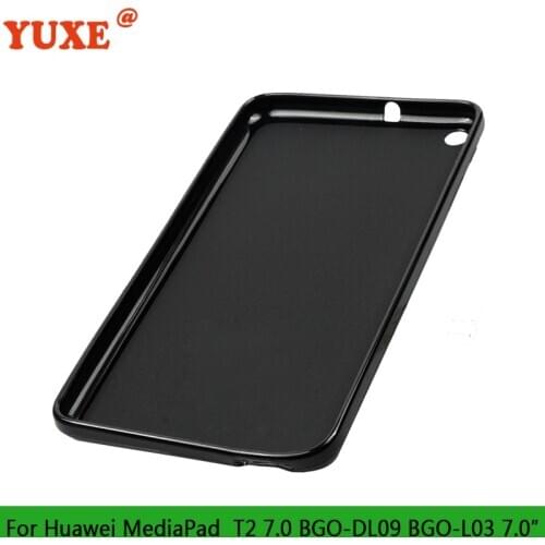 Tablet Case For Huawei Mediapad T2 7.0 inch BGO-DL09 BGO-L03 Funda Back TPU Silicone Anti-Drop Cover for Mediapad t2 7.0"