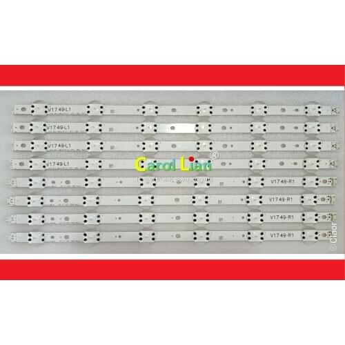 CONDUZIDA Para LG 49UV340C 49UJ6565 49UJ670V V17 49 R1 L1 ART3 2862 2863 6916L-2862A 6916L-2863A