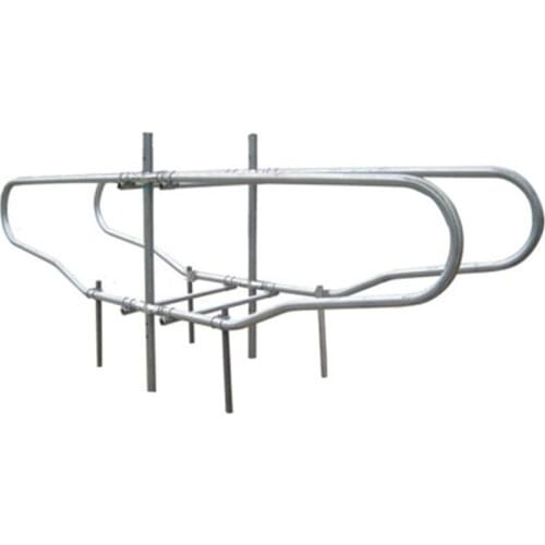 Hot Dip Galvanized Dairy Farm Cow Bedding Stall Equipment Steel Tube Cubicles Cow Free Stall For Calf Lactating And Dry Cow