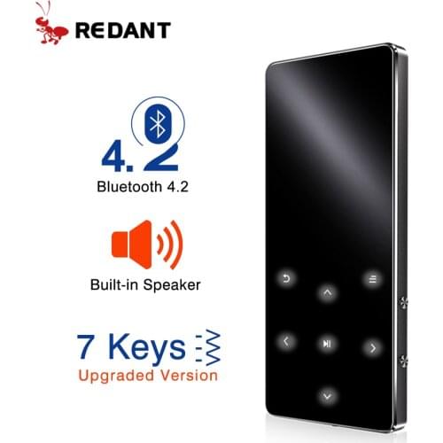 MP4 player with bluetooth Metal mp3 mp4 music player portable MP4 media slim with 1.8 inch touch keys fm radio video Hifi MP 4