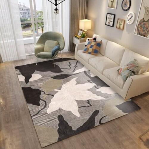 Soft Rug Indoor Modern Shag Area Mat Silky Rugs Bedroom Floor Mat Baby Nursery Rug Children Carpet Gray 200x300CM Pink