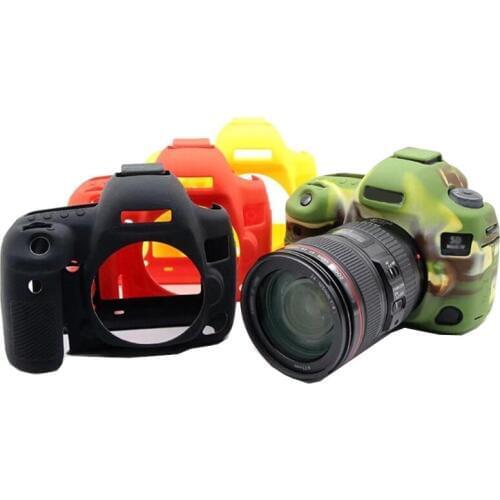 Nice Soft Silicone Rubber Camera case Bag for Canon EOS 5D4 5D Mark IV 5DIV Protective Camera Body Cover Skin pouch