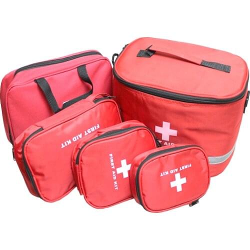 Handy Household Multi-Layer First Aid Survival Travel Portable Life Kit Medicine Bag for Outdoors Car Luggage School Hiking