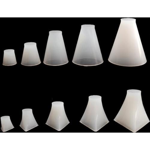 Transparent Pyramid Silicone Mould DIY Resin Decorative Craft Jewelry Making Mold Resin Molds For Jewelry New Arrival