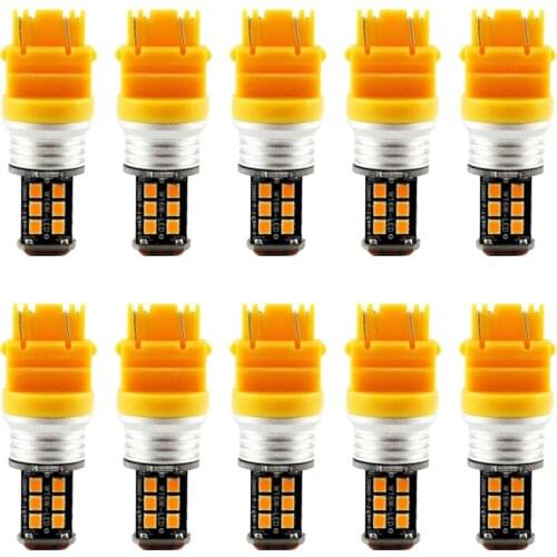 10 pcs Super bright 15SMD-2835 High Power 3156 3157 LED Bulbs For Car Turn Signal Backup Reverse Lights
