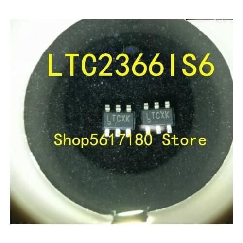 1PCS-10PCSPCS/LOT NEW LTC2366IS6 LTC2366CS6 LTC2366HS6 LTC2366 MARKING LTCXK SOT23-5 IC