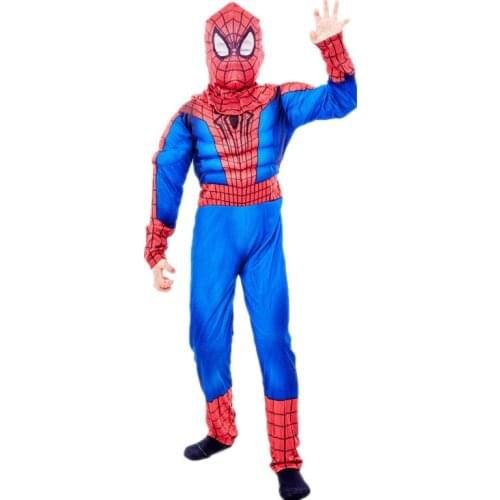Avengers Spider-Man Childrens Costume Boys Girls Halloween/Carnival Peter Parker Tights Mask Cosplay