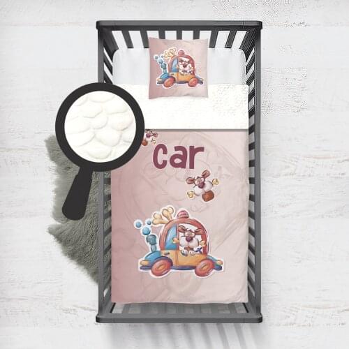 Kids Minky Blanket Super Soft and Warm Baby Blankets Children for Couch and Bed Light Pink Car Dog Driving Car model 133