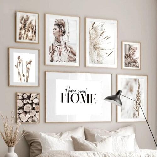 Aesthetic Artistic Conception Scenery Canvas Painting Wall Art Nordic Posters and Prints Wall Pictures for Living Room Decor