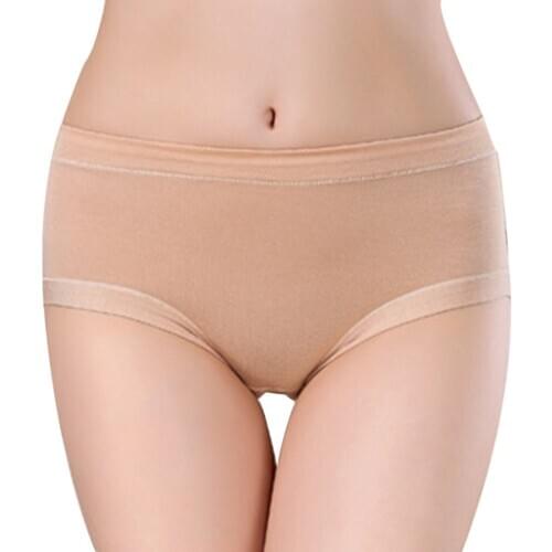 Leakproof Prevent Side Leakage Double Layer Elastic Comfortable Woman Period Girls Female Briefs Underwear Short Panties