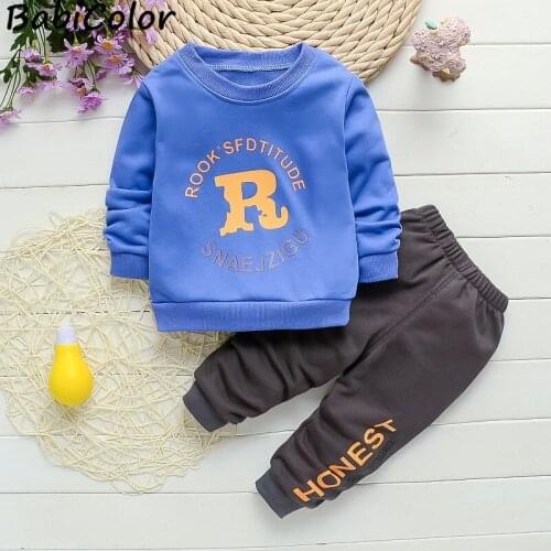 Spring Autumn Newborn Clothes Baby Boys Clothes For Girls Outfits 2pcs Kids Clothes Suit Baby Costume Set Infant Clothing